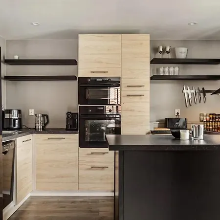 Modern 2-bedroom Apartmán Bergen